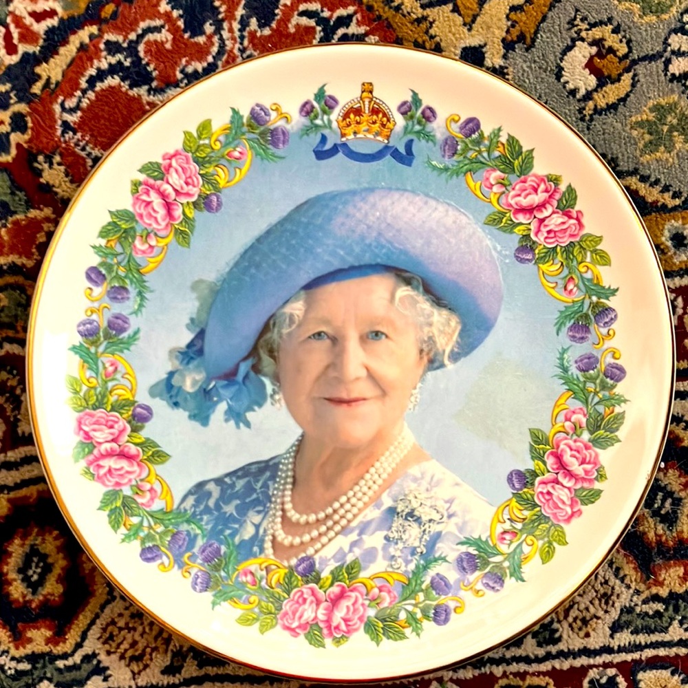 👑 Royal Commemorative Plate - The Queen Mother 100th Birthday 👑